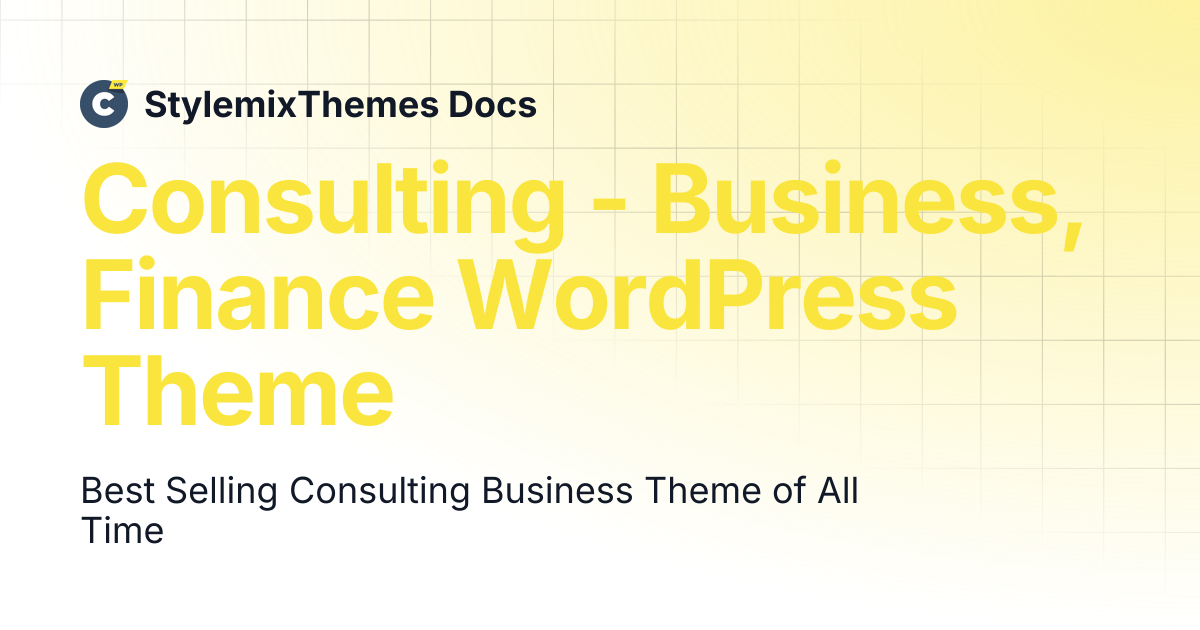 Consulting - Business, Finance WordPress Theme | Consulting Theme ...