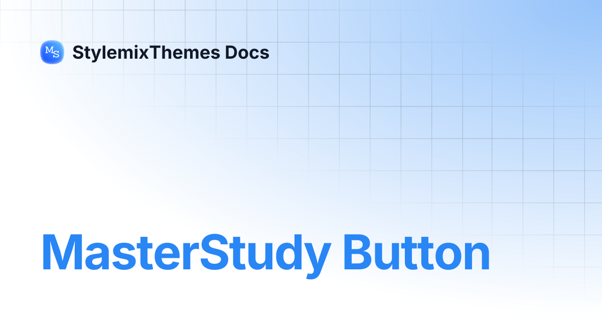 MasterStudy Button | MasterStudy Templates | StylemixThemes Docs