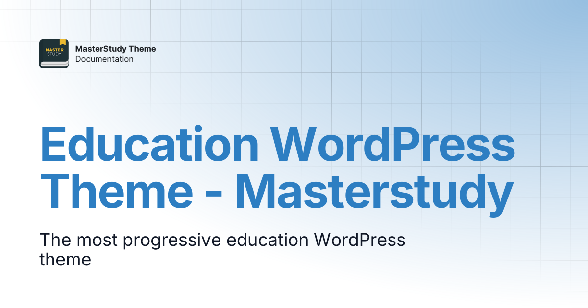 Education WordPress Theme - Masterstudy | MasterStudy Theme ...