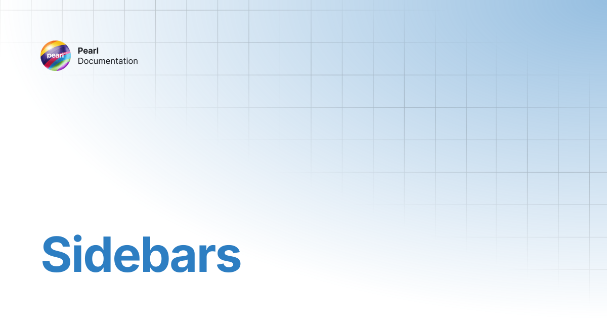 Sidebars | Pearl Theme Documentation | StylemixThemes Docs